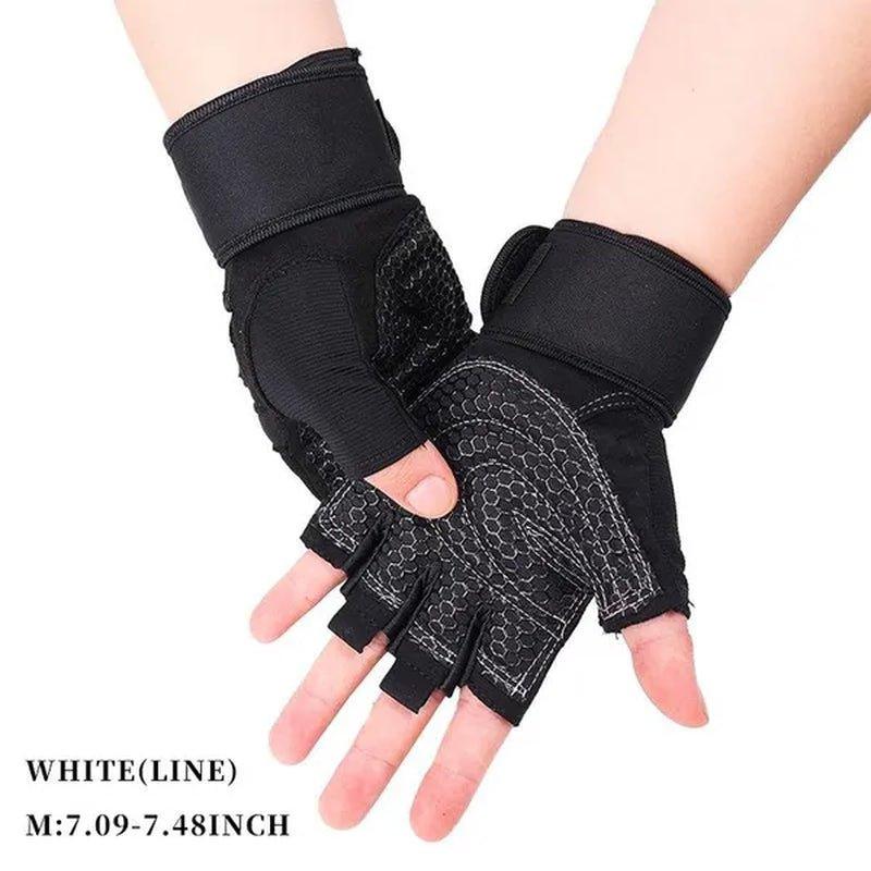 1 Pair Gym Fitness Gloves Anti - Skid Guantes Weight Lifting for Sport - Balance Beat