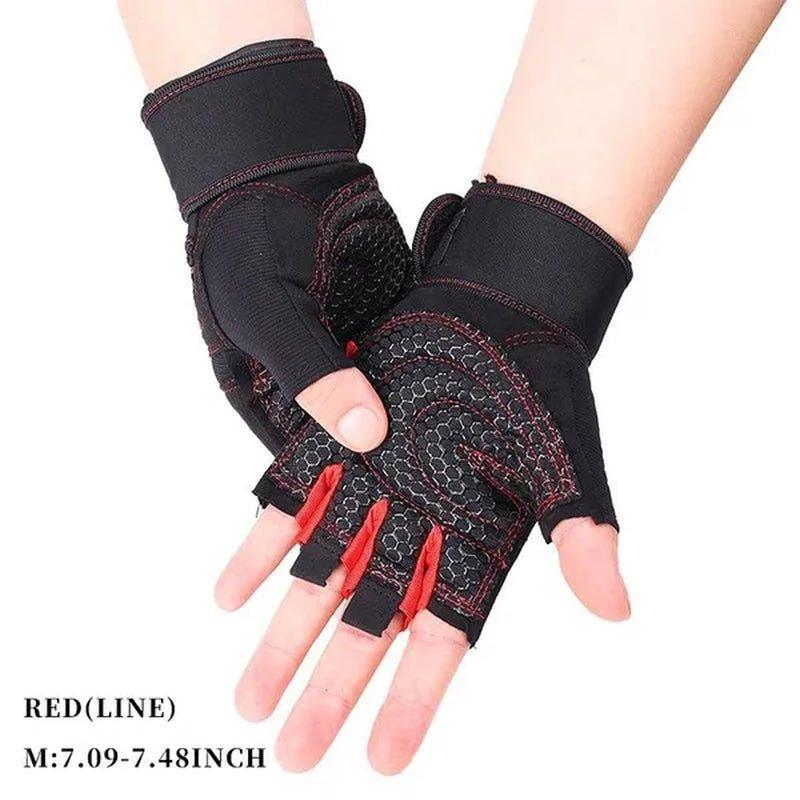 1 Pair Gym Fitness Gloves Anti - Skid Guantes Weight Lifting for Sport - Balance Beat