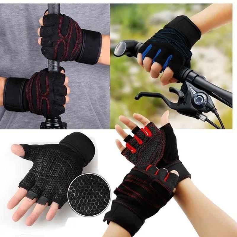 1 Pair Gym Fitness Gloves Anti - Skid Guantes Weight Lifting for Sport - Balance Beat