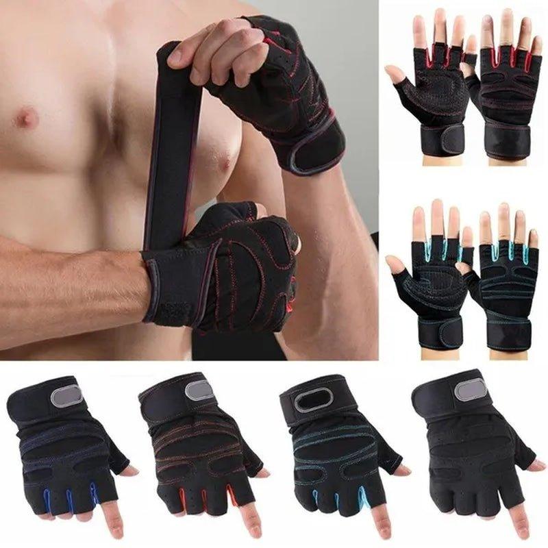 1 Pair Gym Fitness Gloves Anti - Skid Guantes Weight Lifting for Sport - Balance Beat