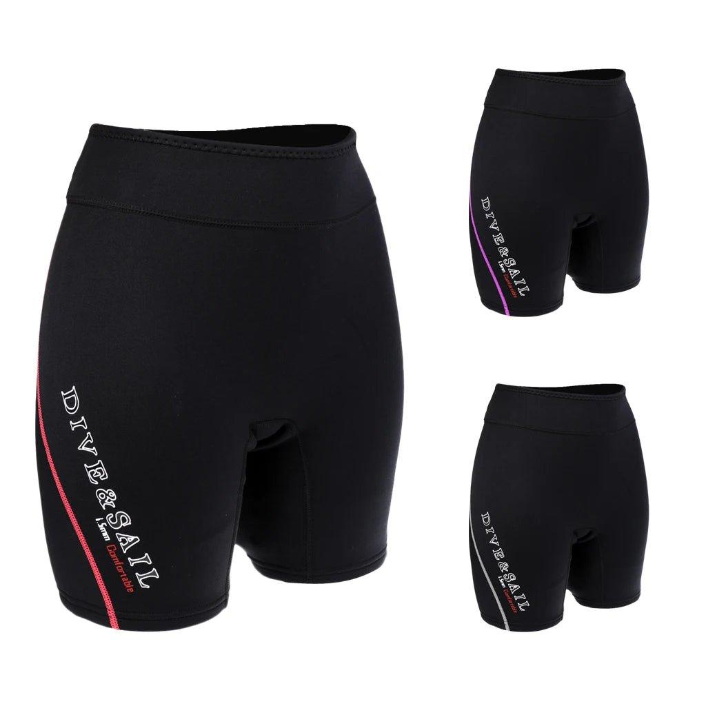 1.5Mm Neoprene Wetsuits Shorts Thick Warm Trunks Diving Snorkeling Winter Swimming Pants Diving Shorts for Women Men - Balance Beat