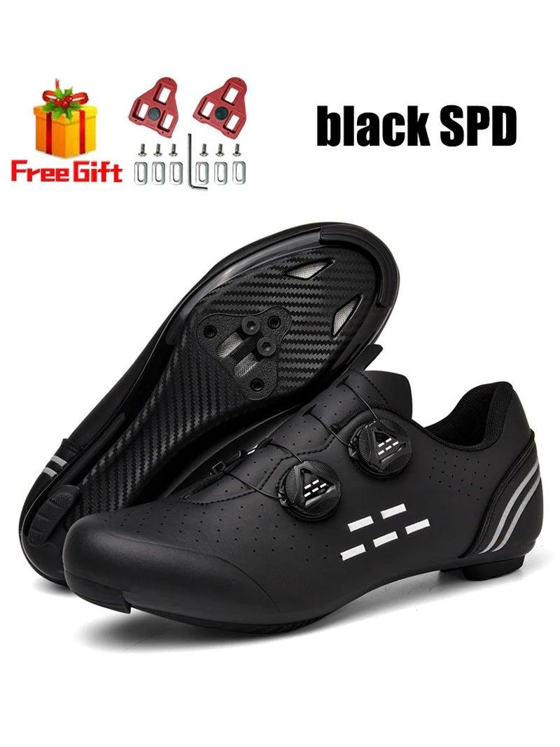 2023 Cycling Shoes Mtb Bike Sneakers Cleat Non - Slip Men'S Mountain Biking Shoes Bicycle Shoes Spd Road Footwear Speed Shoes - Balance Beat