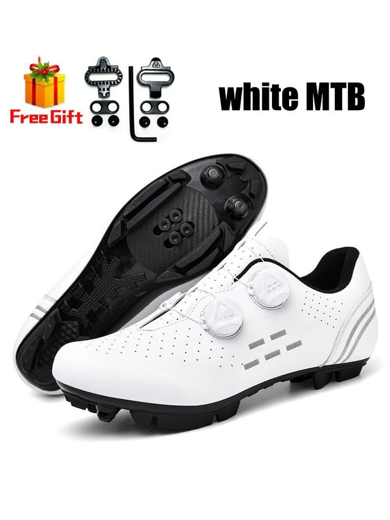 2023 Cycling Shoes Mtb Bike Sneakers Cleat Non - Slip Men'S Mountain Biking Shoes Bicycle Shoes Spd Road Footwear Speed Shoes - Balance Beat