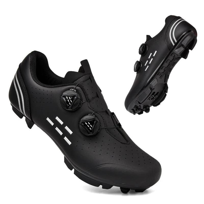 2023 Cycling Shoes Mtb Bike Sneakers Cleat Non - Slip Men'S Mountain Biking Shoes Bicycle Shoes Spd Road Footwear Speed Shoes - Balance Beat