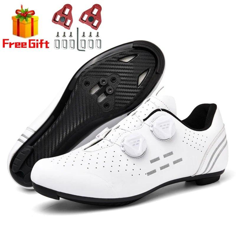 2023 Cycling Shoes Mtb Bike Sneakers Cleat Non - Slip Men'S Mountain Biking Shoes Bicycle Shoes Spd Road Footwear Speed Shoes - Balance Beat