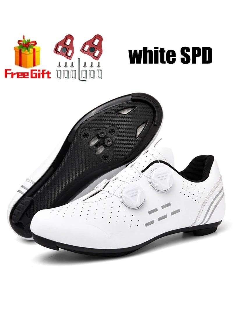 2023 Cycling Shoes Mtb Bike Sneakers Cleat Non - Slip Men'S Mountain Biking Shoes Bicycle Shoes Spd Road Footwear Speed Shoes - Balance Beat