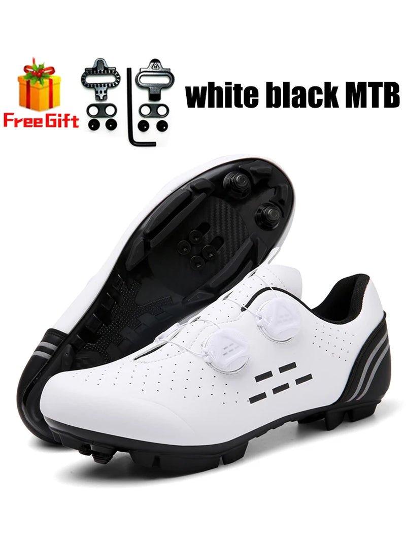 2023 Cycling Shoes Mtb Bike Sneakers Cleat Non - Slip Men'S Mountain Biking Shoes Bicycle Shoes Spd Road Footwear Speed Shoes - Balance Beat