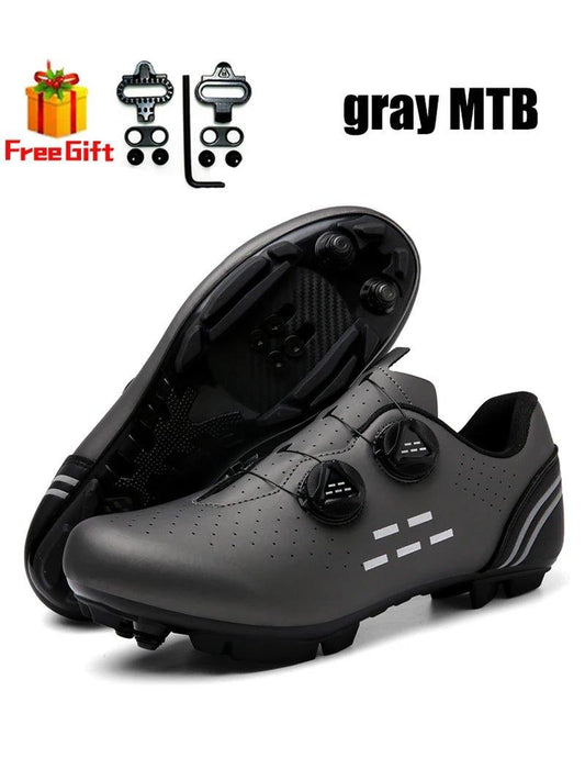 2023 Cycling Shoes Mtb Bike Sneakers Cleat Non - Slip Men'S Mountain Biking Shoes Bicycle Shoes Spd Road Footwear Speed Shoes - Balance Beat