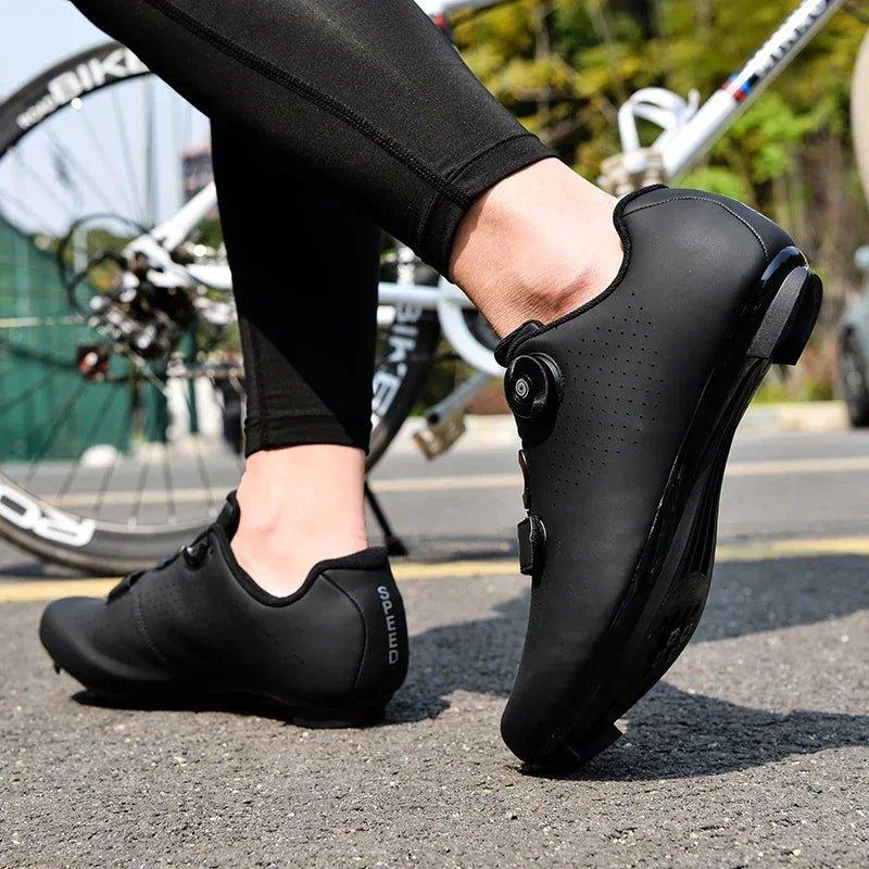 2023 New Road Bicycle Shoes Men Cycling Sneaker Mtb Clits Route Cleat Dirt Bike Speed Flat Sports Racing Women Spd Pedal Shoes - Balance Beat