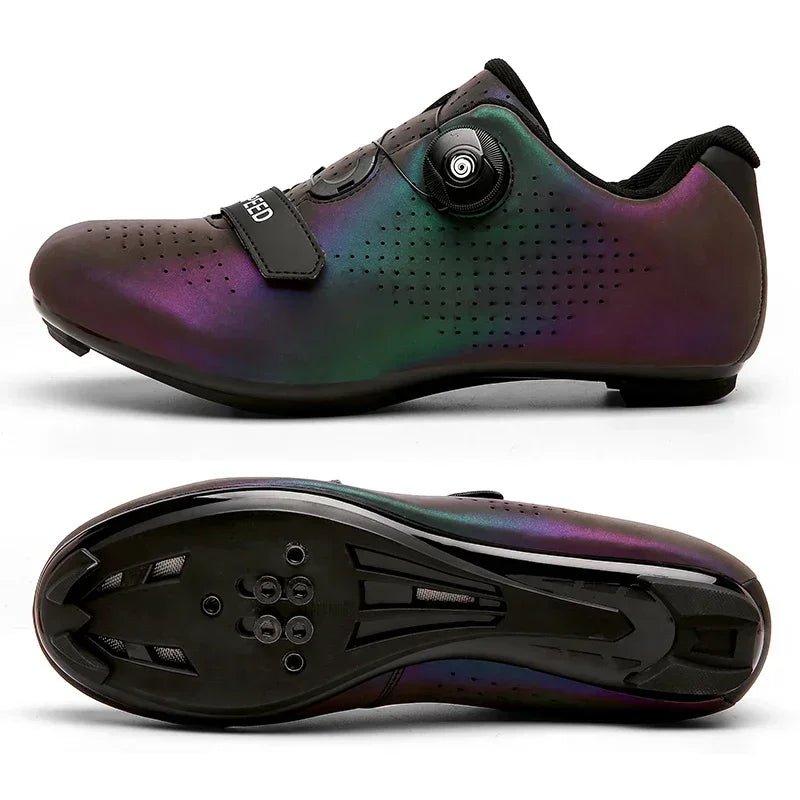 2023 New Road Bicycle Shoes Men Cycling Sneaker Mtb Clits Route Cleat Dirt Bike Speed Flat Sports Racing Women Spd Pedal Shoes - Balance Beat