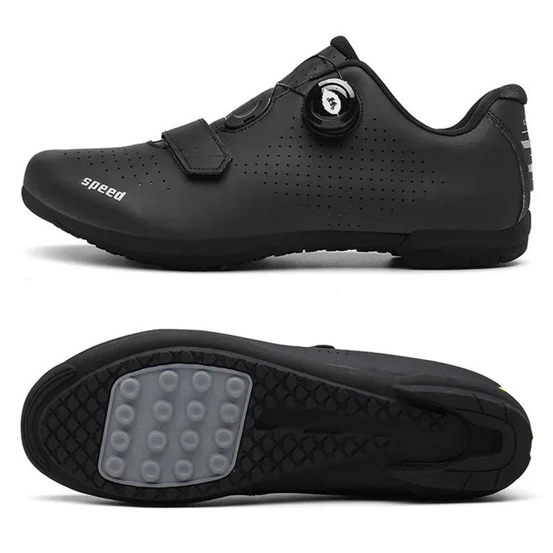 2023 New Road Bicycle Shoes Men Cycling Sneaker Mtb Clits Route Cleat Dirt Bike Speed Flat Sports Racing Women Spd Pedal Shoes - Balance Beat