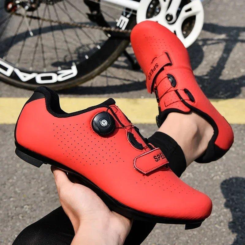 2023 New Road Bicycle Shoes Men Cycling Sneaker Mtb Clits Route Cleat Dirt Bike Speed Flat Sports Racing Women Spd Pedal Shoes - Balance Beat