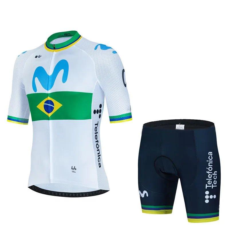 2024 Cycling Jersey Set Summer Spain MTB Bike Clothes Uniform Maillot Ropa Ciclismo Men Bicycle Clothing Suit Hombre - Balance Beat