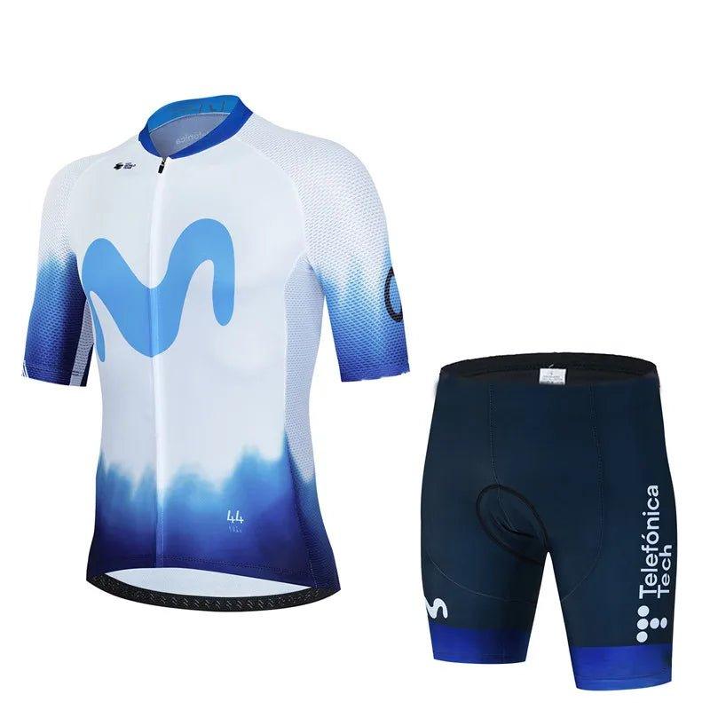 2024 Cycling Jersey Set Summer Spain MTB Bike Clothes Uniform Maillot Ropa Ciclismo Men Bicycle Clothing Suit Hombre - Balance Beat