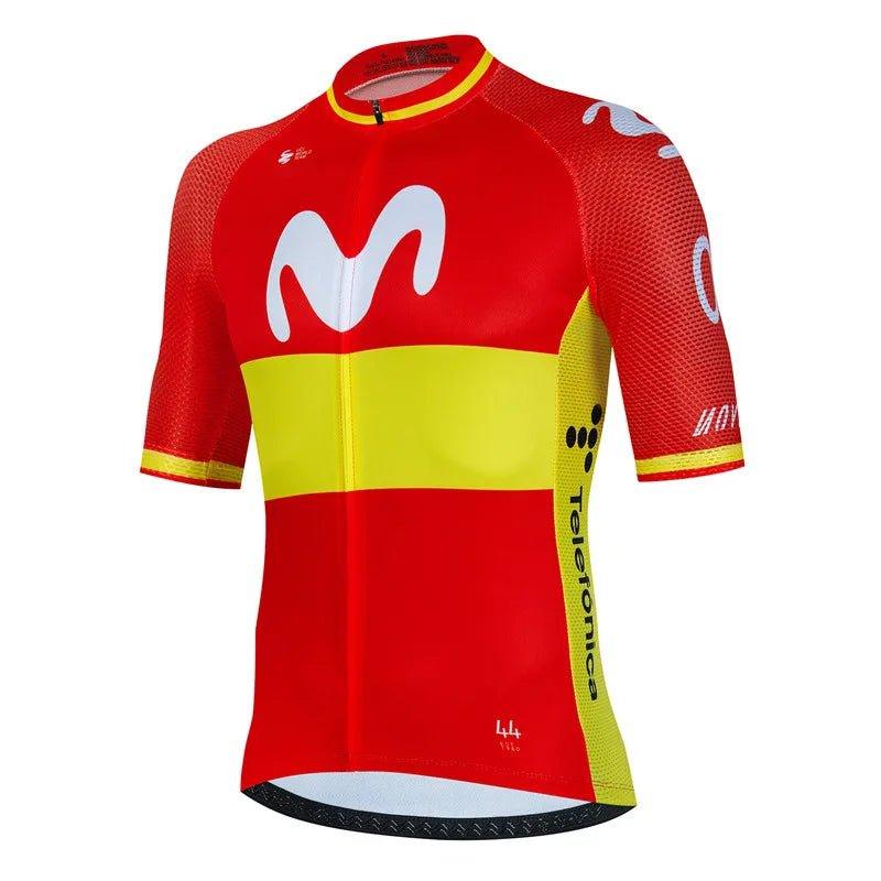 2024 Cycling Jersey Set Summer Spain MTB Bike Clothes Uniform Maillot Ropa Ciclismo Men Bicycle Clothing Suit Hombre - Balance Beat