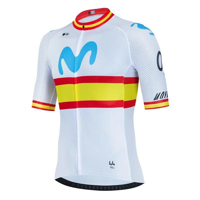 2024 Cycling Jersey Set Summer Spain MTB Bike Clothes Uniform Maillot Ropa Ciclismo Men Bicycle Clothing Suit Hombre - Balance Beat