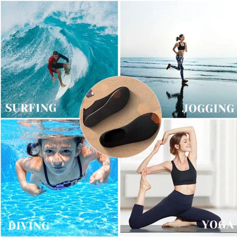 2024 New Beach Water Shoes Unisex Beach Quick - Drying Breathable Swimming Slippers Summer Anti - Slip Casual Sports Water Sneakers - Balance Beat