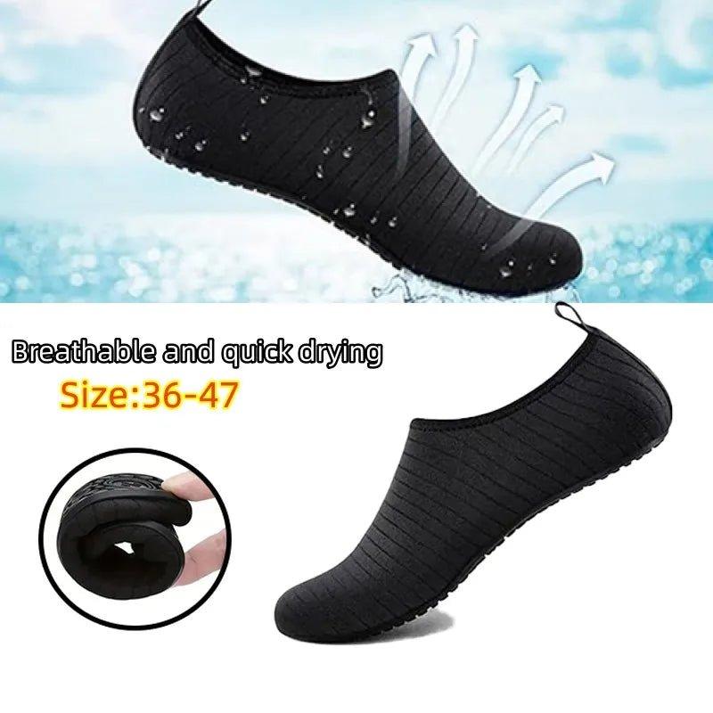 2024 New Beach Water Shoes Unisex Beach Quick - Drying Breathable Swimming Slippers Summer Anti - Slip Casual Sports Water Sneakers - Balance Beat