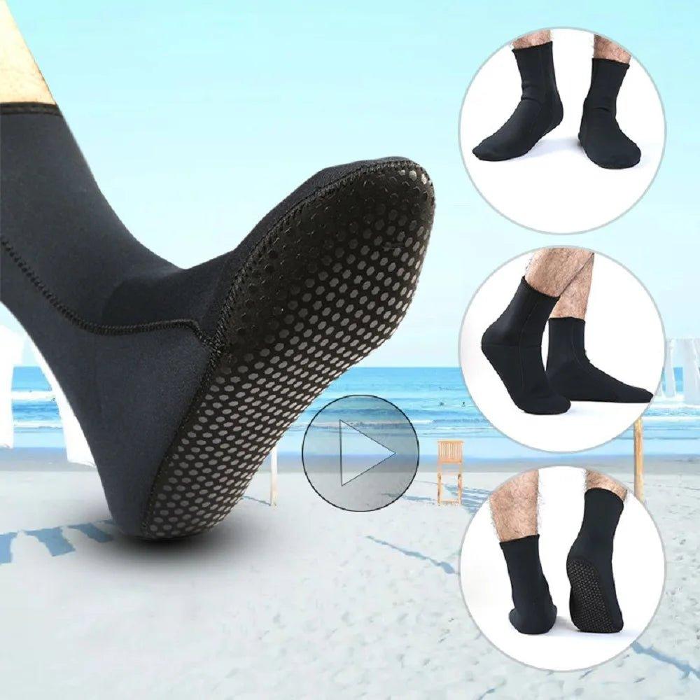 3MM Neoprene Diving Scuba Diving Socks Surfing Swimming Socks Water Sports Snorkeling Boots - Balance Beat