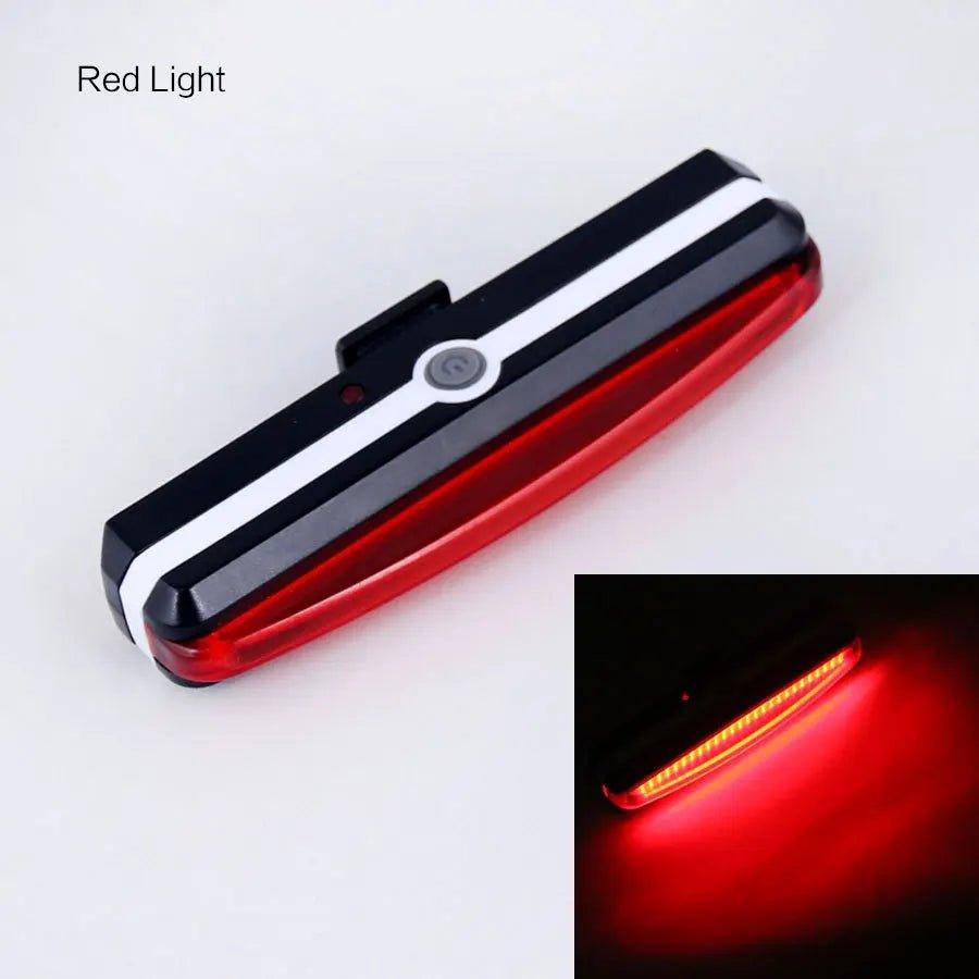 Bike Rear Light Highlight COB LED Tail Light Waterproof Bicycle USB Rechargeable Mountain Riding Cycling Tail Lamp Bicycle Parts - Balance Beat