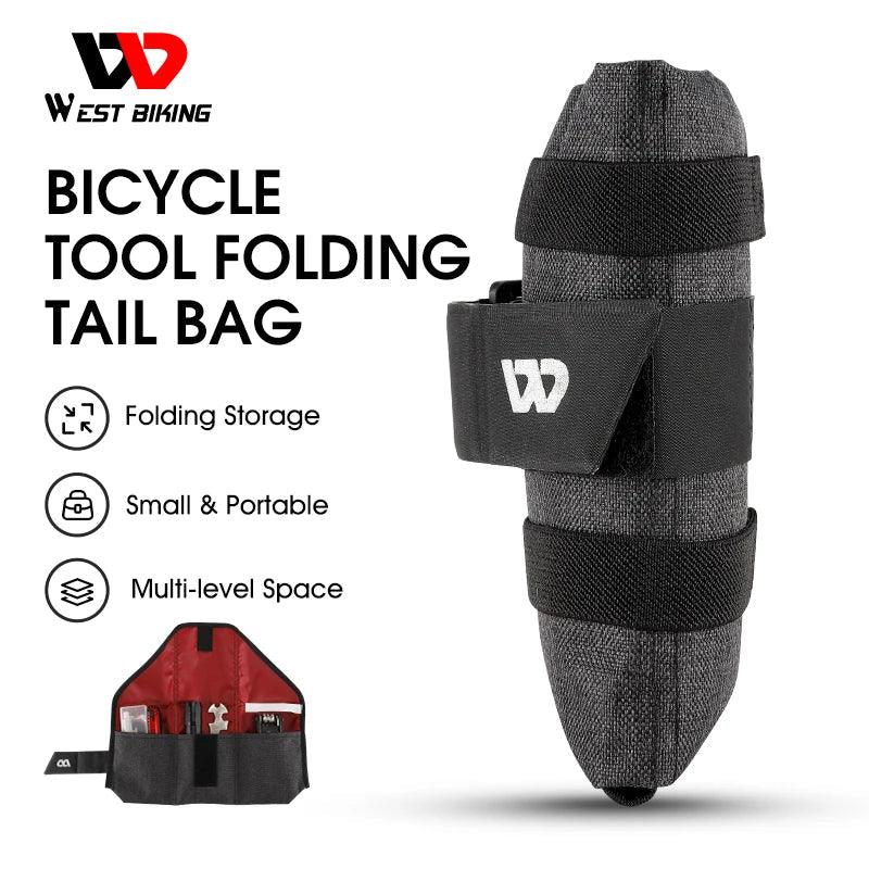 Bike Saddle Bag Cycling Saddle Tool Roll Bag under Seat Pouch Cycling Pack Bike Accessory for Bicycle Bike - Balance Beat