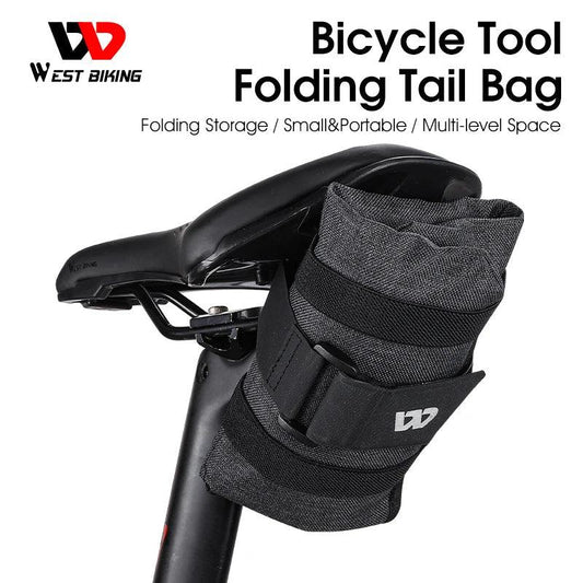 Bike Saddle Bag Cycling Saddle Tool Roll Bag under Seat Pouch Cycling Pack Bike Accessory for Bicycle Bike - Balance Beat