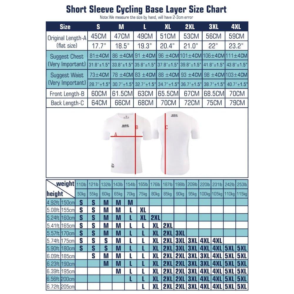 Cycling Base Layer Short Sleeve 2023 Cool Mesh White Breathable Bike Undershirts MTB Black Bicycle Base Layer - Balance Beat