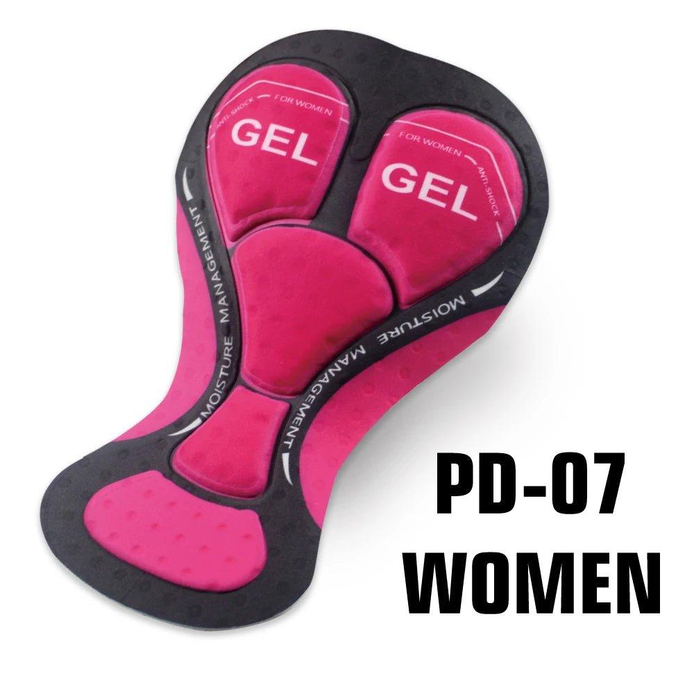 Cycling Pad Men&Women 5D,12D Cushion Gel Bike Pad Breathable Silicone&Foam Shockproof Pad for Long Ride - Balance Beat