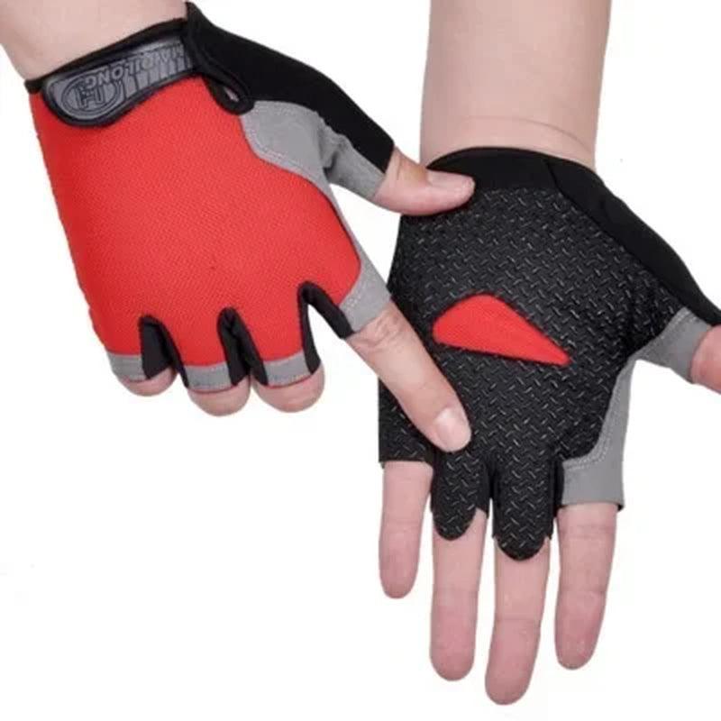 Half Finger Gloves Gym Fitness Anti - Slip Women Men Gel Pad Gloves Gym Cycling Fingerless Gloves Bicycle Accessories - Balance Beat