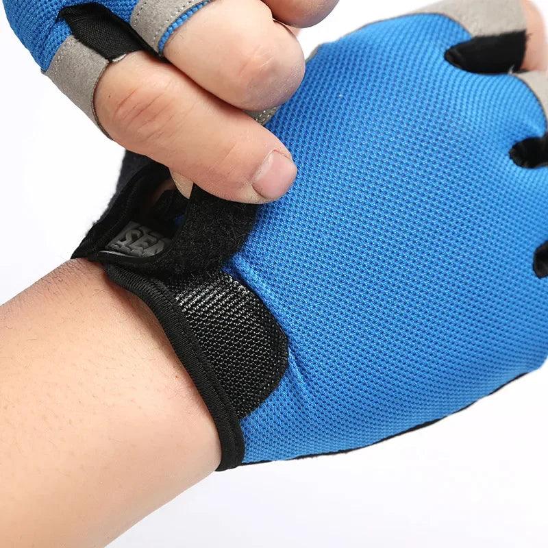 Half Finger Gloves Gym Fitness Anti - Slip Women Men Gel Pad Gloves Gym Cycling Fingerless Gloves Bicycle Accessories - Balance Beat