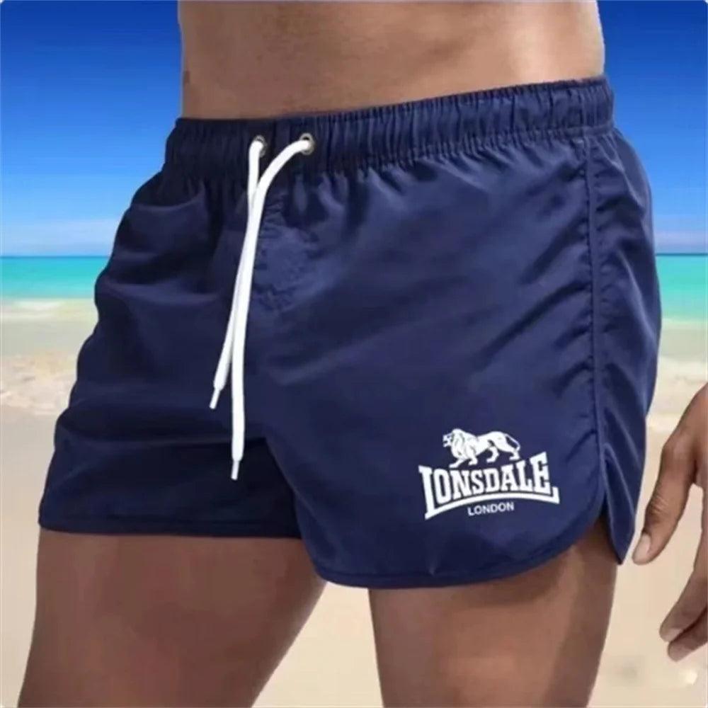 New Men'S Best - Selling Fashion Comfortable Sexy Swimsuit Men'S Swimming Shorts Men'S Boxers Beach Shorts Sportswear Surfwear Gym - Balance Beat