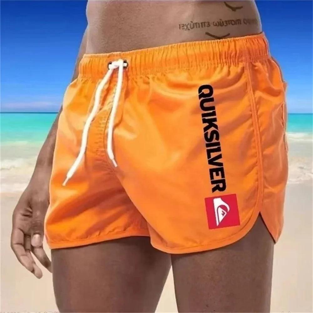 New Men'S Best - Selling Fashion Comfortable Sexy Swimsuit Men'S Swimming Shorts Men'S Boxers Beach Shorts Sportswear Surfwear Gym - Balance Beat