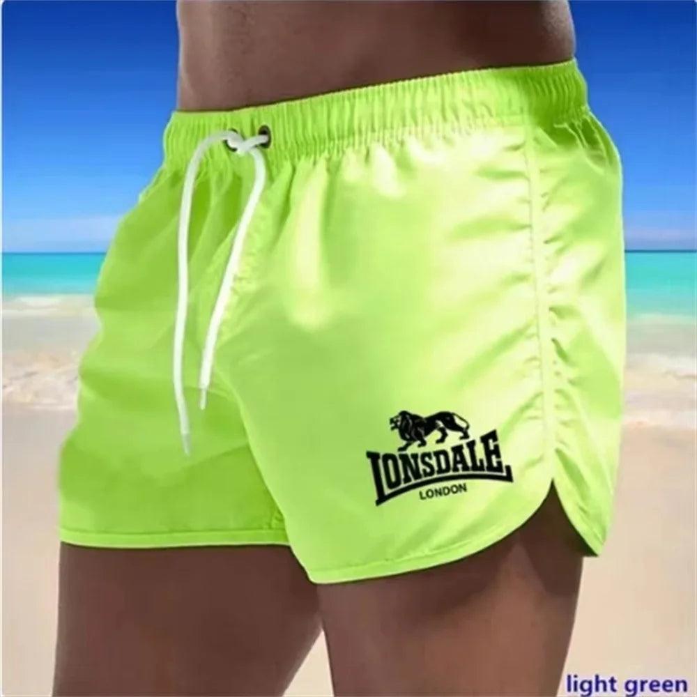 New Men'S Best - Selling Fashion Comfortable Sexy Swimsuit Men'S Swimming Shorts Men'S Boxers Beach Shorts Sportswear Surfwear Gym - Balance Beat