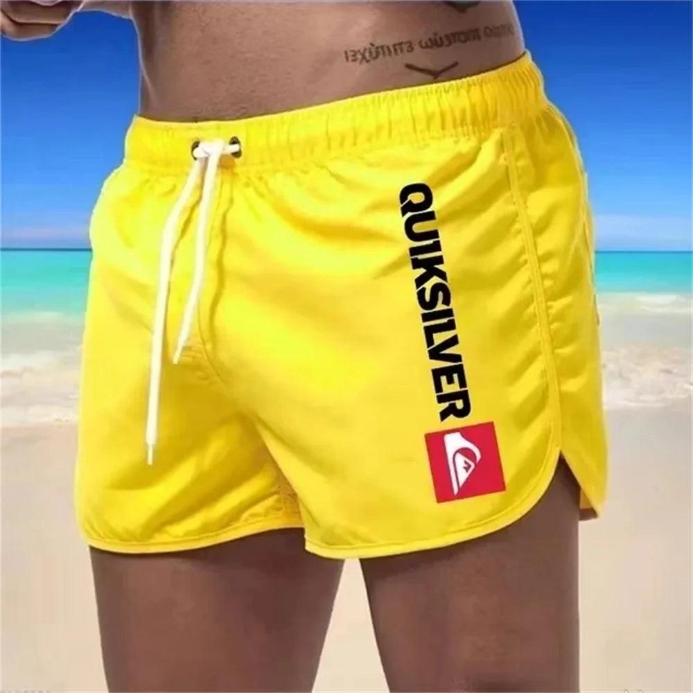 New Men'S Best - Selling Fashion Comfortable Sexy Swimsuit Men'S Swimming Shorts Men'S Boxers Beach Shorts Sportswear Surfwear Gym - Balance Beat