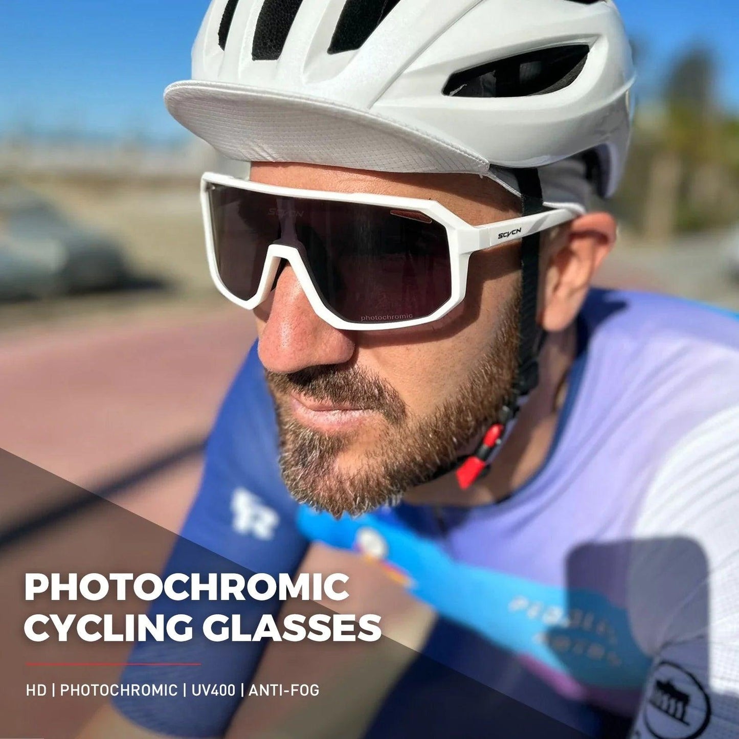 Photochromic Cycling Sunglasses MTB Glasses Road Bike Cycling UV400 Goggles Men Women Outdoor Bicycle Sports Eyewear New - Balance Beat