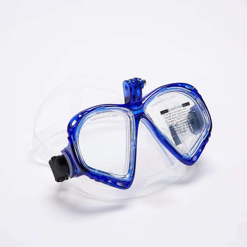 Professional Underwater Diving Mask Scuba Diving Goggles Are Suitable for Small Sports Camera All Dry Glasses - Balance Beat