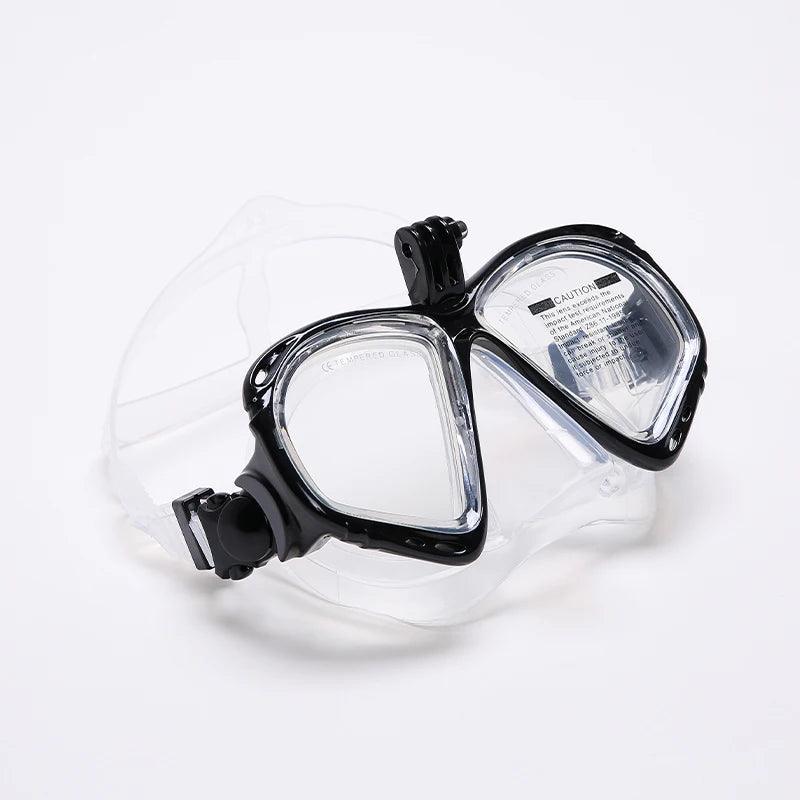 Professional Underwater Diving Mask Scuba Diving Goggles Are Suitable for Small Sports Camera All Dry Glasses - Balance Beat