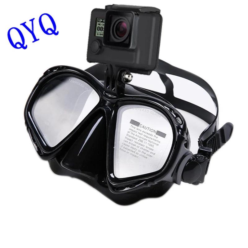 Professional Underwater Diving Mask Scuba Diving Goggles Are Suitable for Small Sports Camera All Dry Glasses - Balance Beat