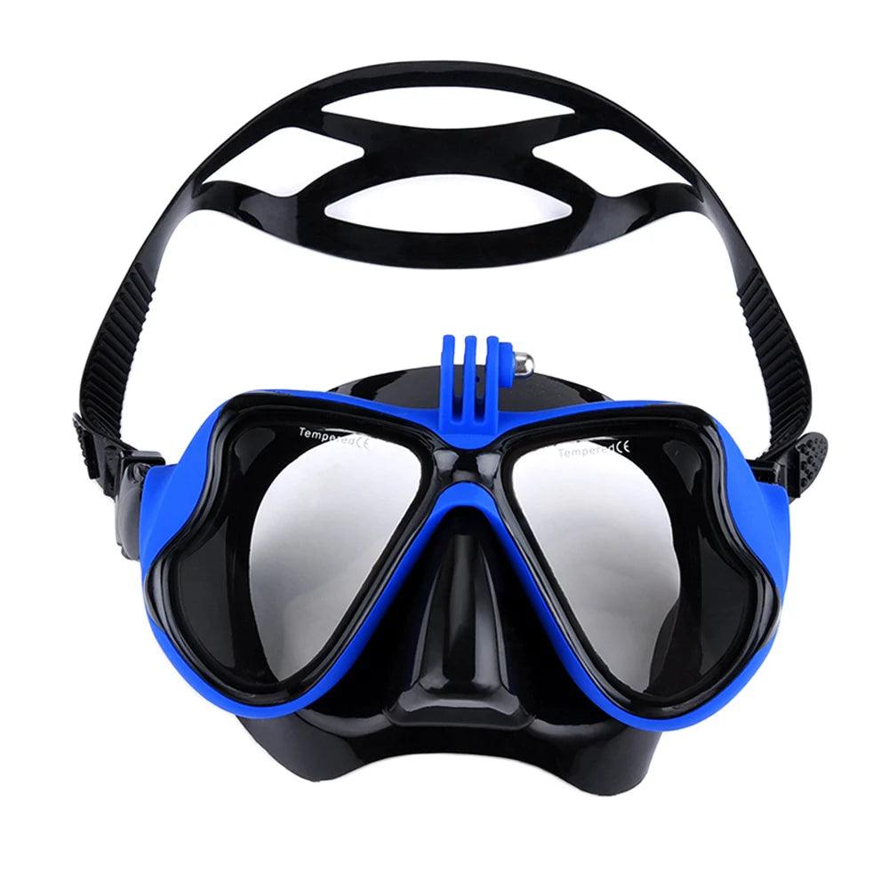 Professional Underwater Mask Camera Diving Mask Swimming Goggles Snorkel Scuba Diving Camera Holder for Gopro - Balance Beat