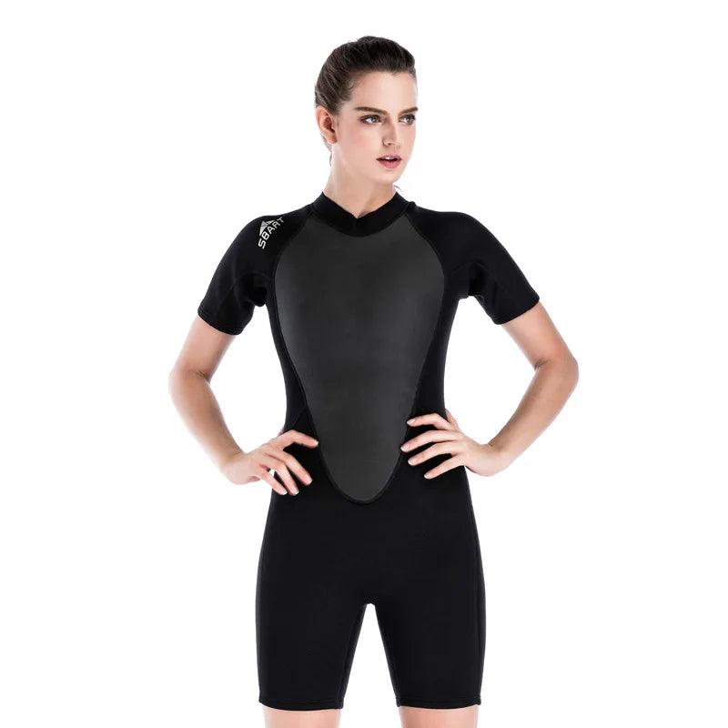 SBART 2MM Neoprene Spearfishing Women Long Sleeve Diving Suit Sun Protection Scuba Diving Surfing Anti - Uv Diving Equipment - Balance Beat