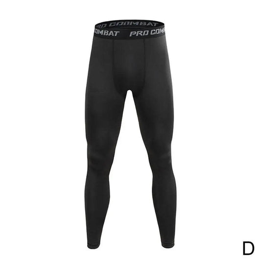 Sports Cycling Tight Pants Men'S Fitness Running Underlay Breathable Soft Fit Training Quick Drying Pants 1Pcs - Balance Beat