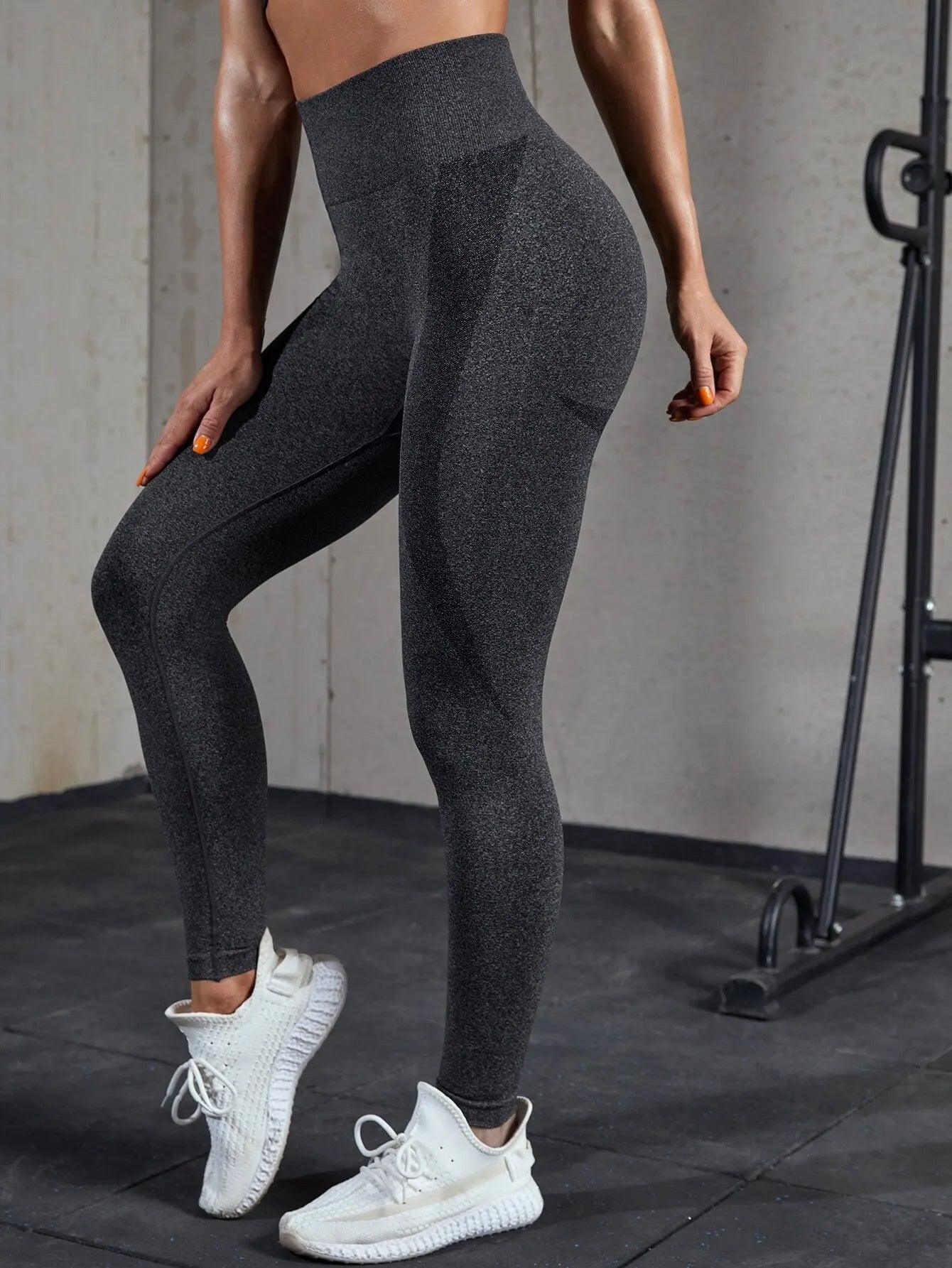 Women Sport Leggings Fitness Yoga High Waist Butt Lift Curves Workout Tights Elastic Gym Training Pants Female Seamless Pants - Balance Beat